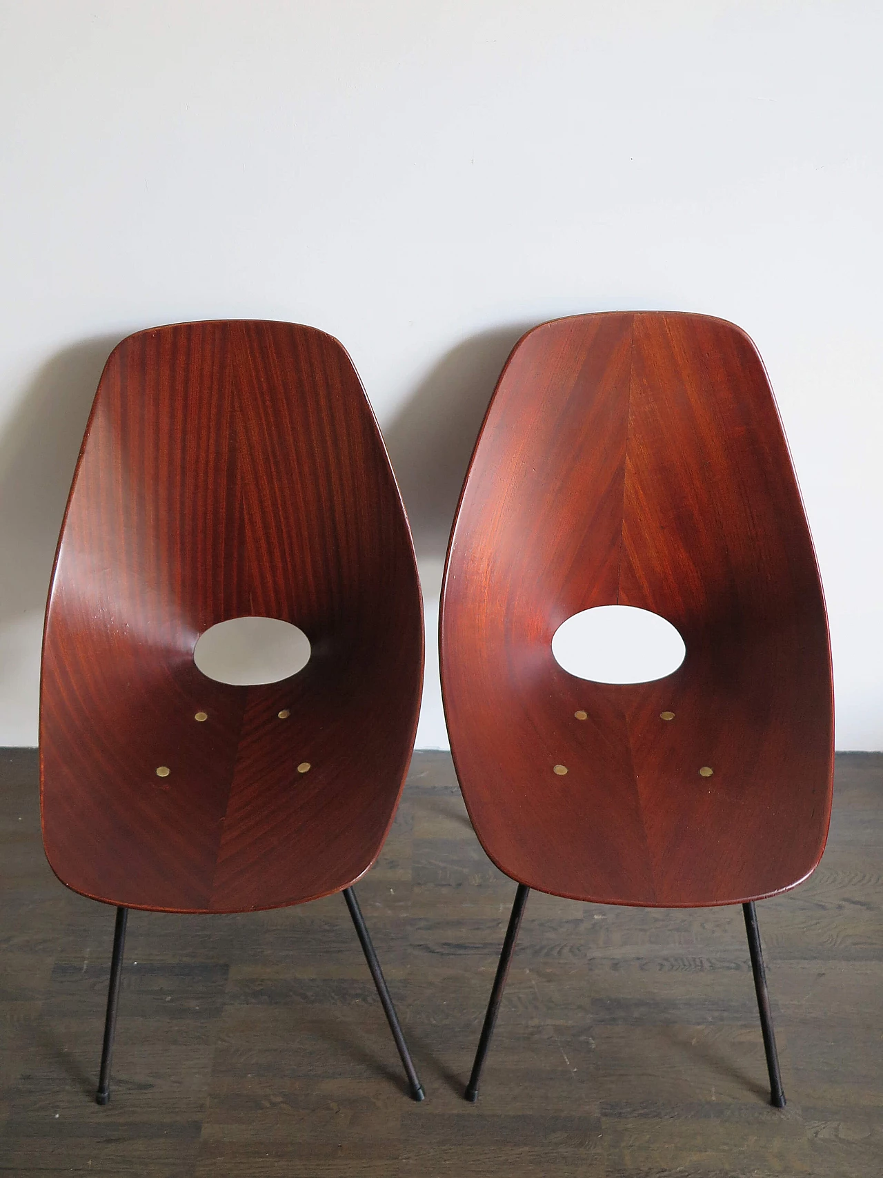 4 Medea chairs by Vittorio Nobili for Fratelli Tagliabue, 1950s 4