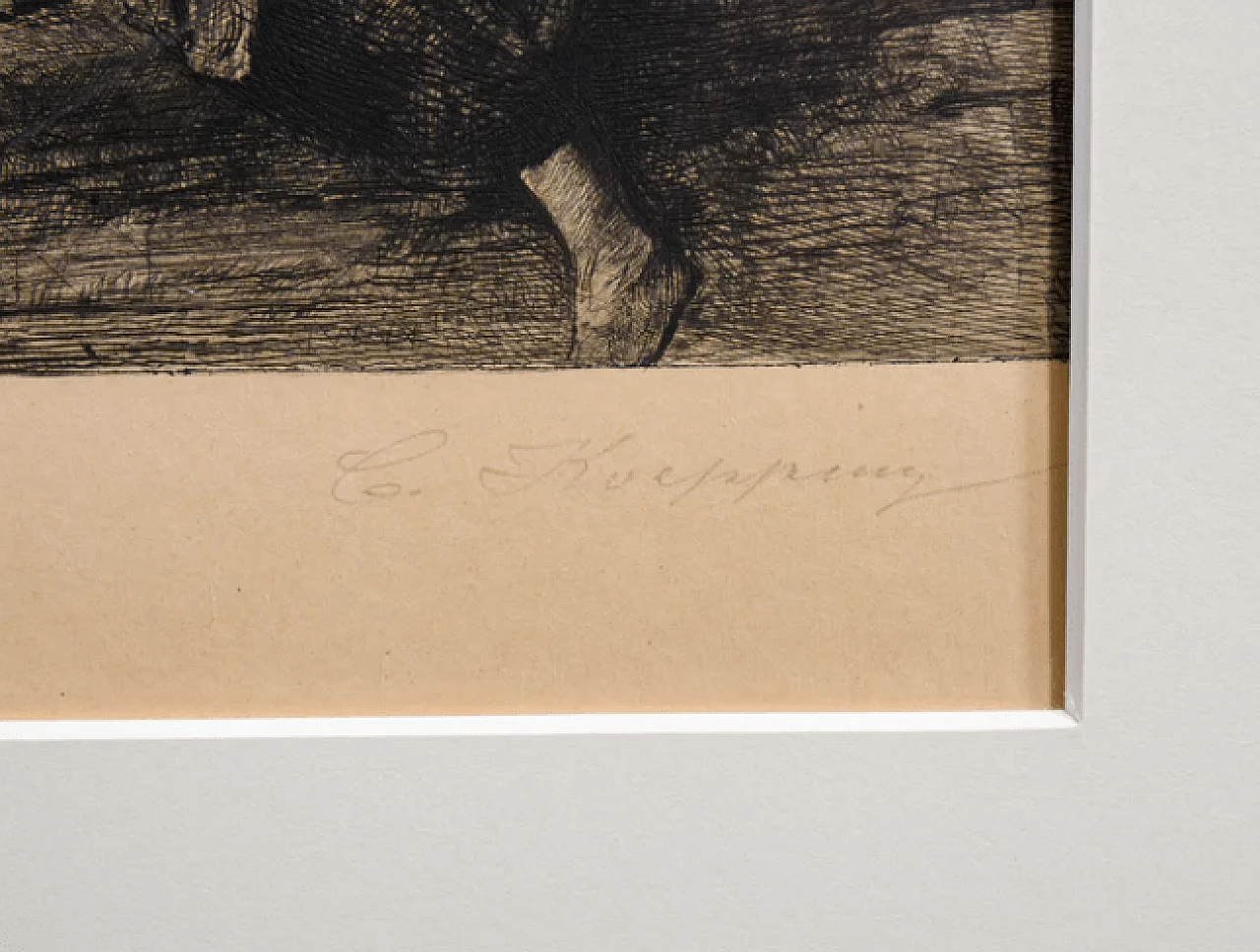 Karl Köpping and Mihály Munkácsy, Golgotha, etching, 1888 8