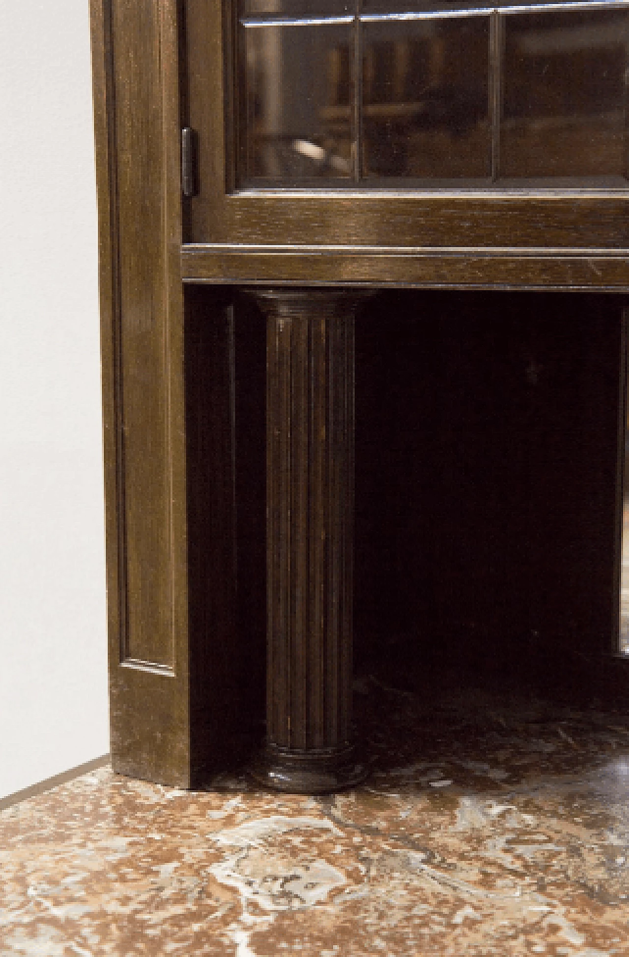 Credenza doppio corpo in legno di Ignaz Herlinger, '800 6