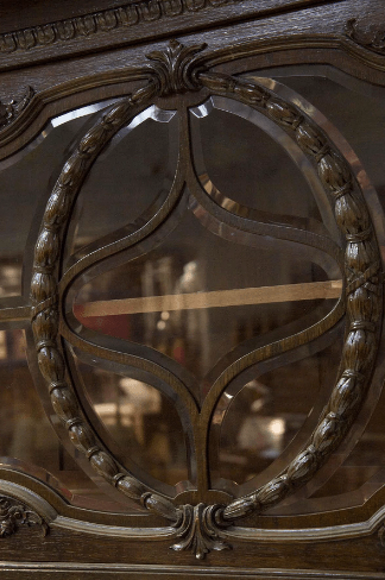 Credenza doppio corpo in legno di Ignaz Herlinger, '800 8