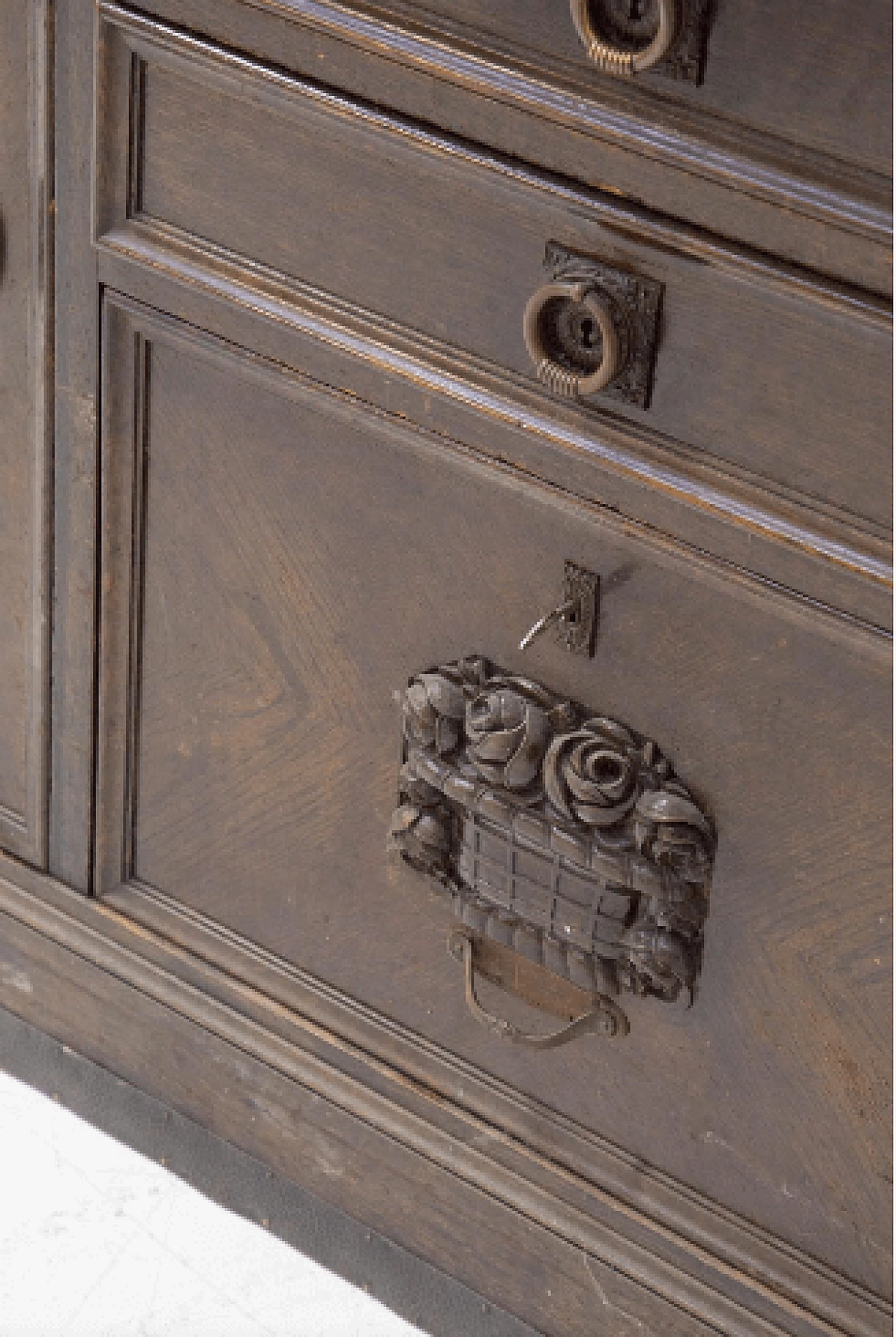 Credenza doppio corpo in legno di Ignaz Herlinger, '800 10