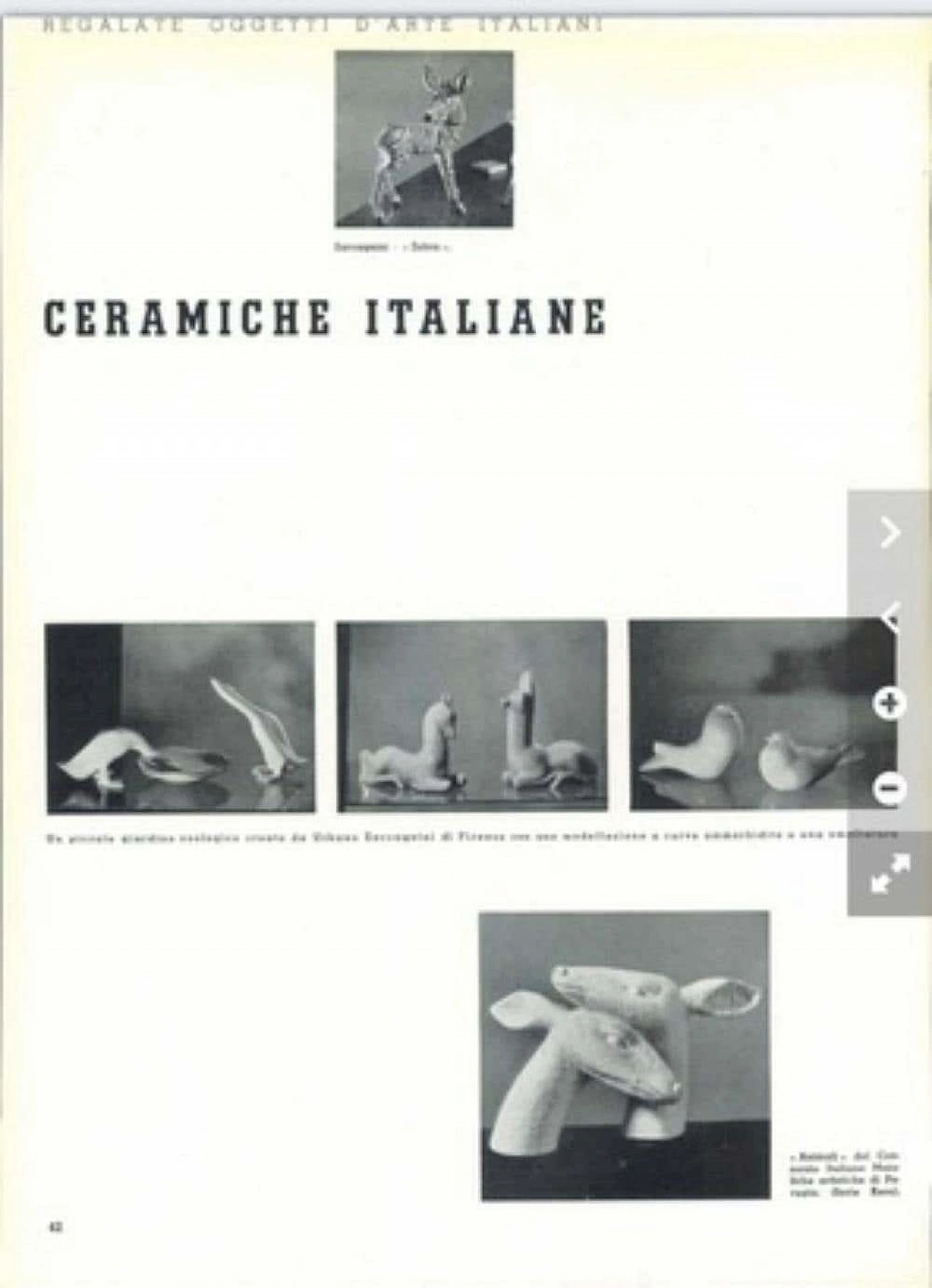 Coppia di sculture di anatre in ceramica aerografata di Ugo Zaccagnini, anni '50 8