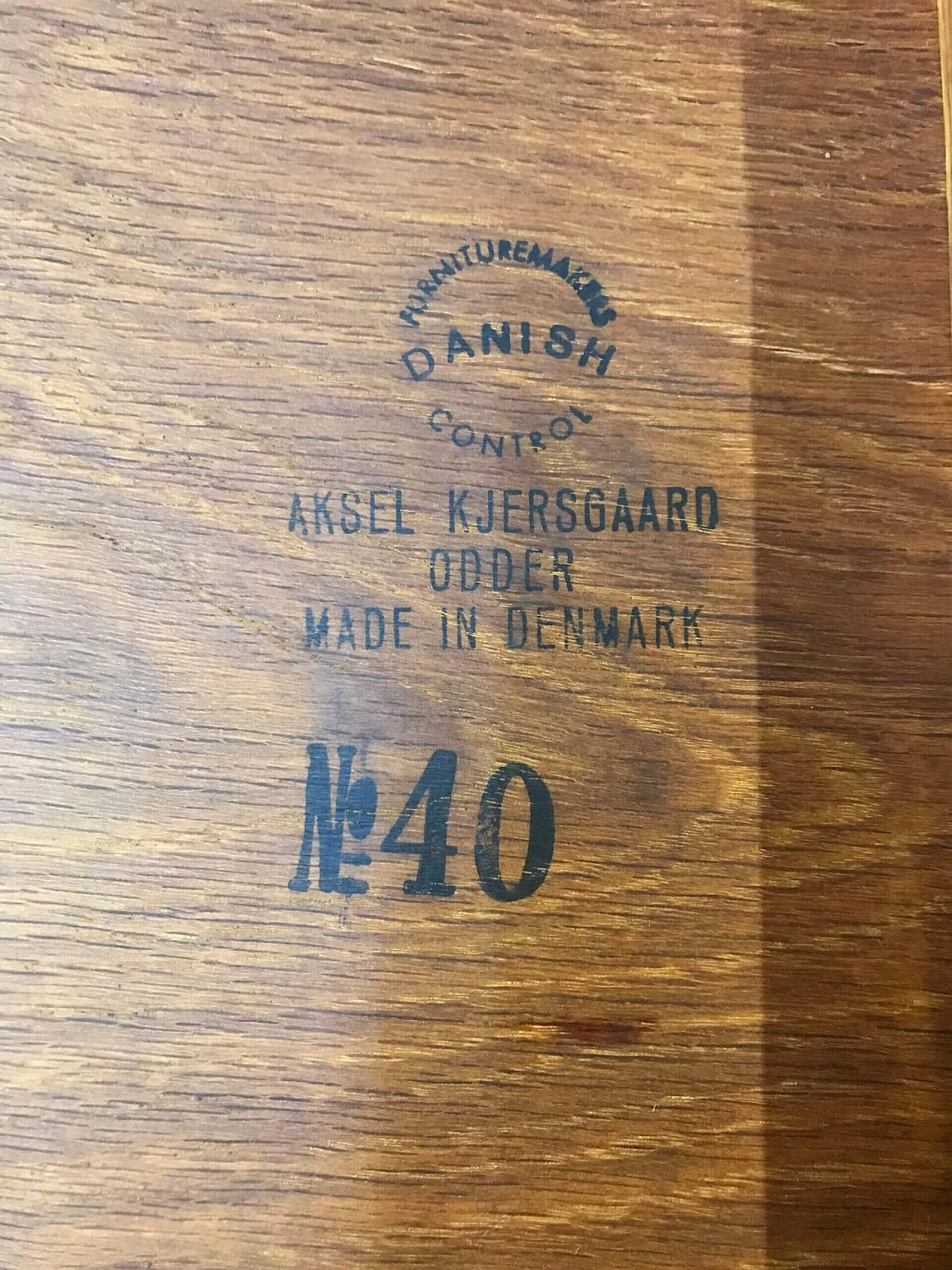 Oak dressing table 40 by Kai Kristiansen for Aksel Kjersgaard, 1960s 26
