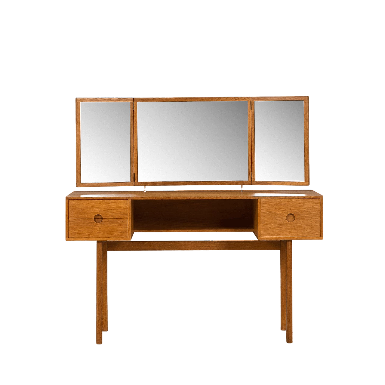 Oak dressing table 40 by Kai Kristiansen for Aksel Kjersgaard, 1960s 27