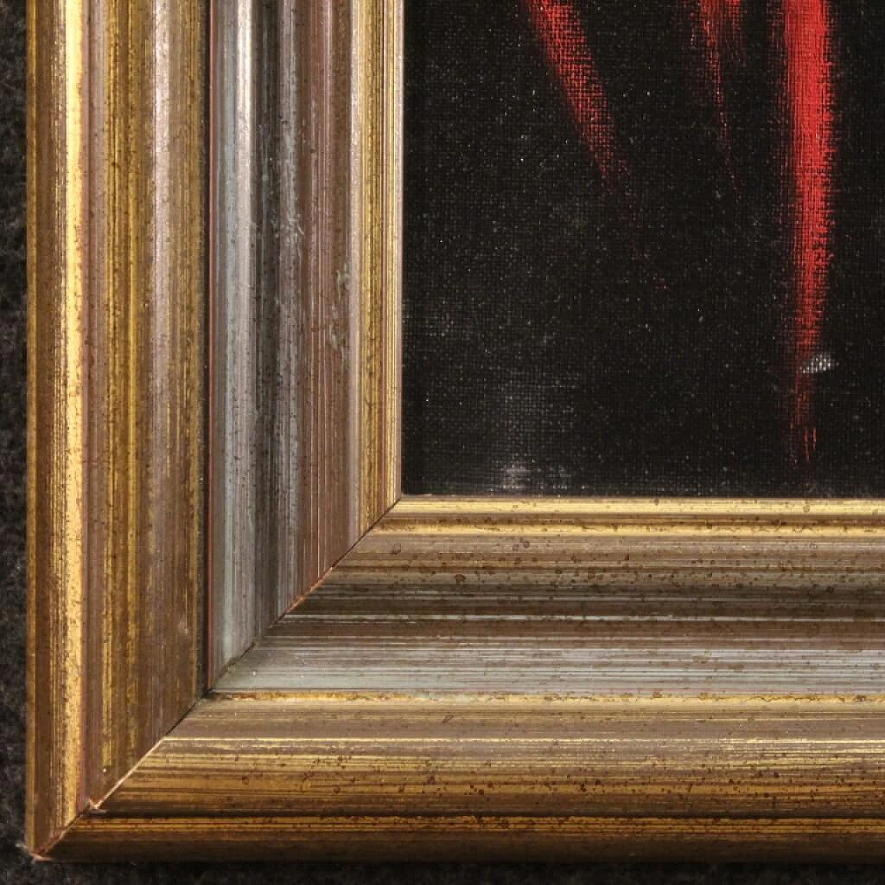 Dipinto su tela Natura morta con strumenti musicali, '900 11