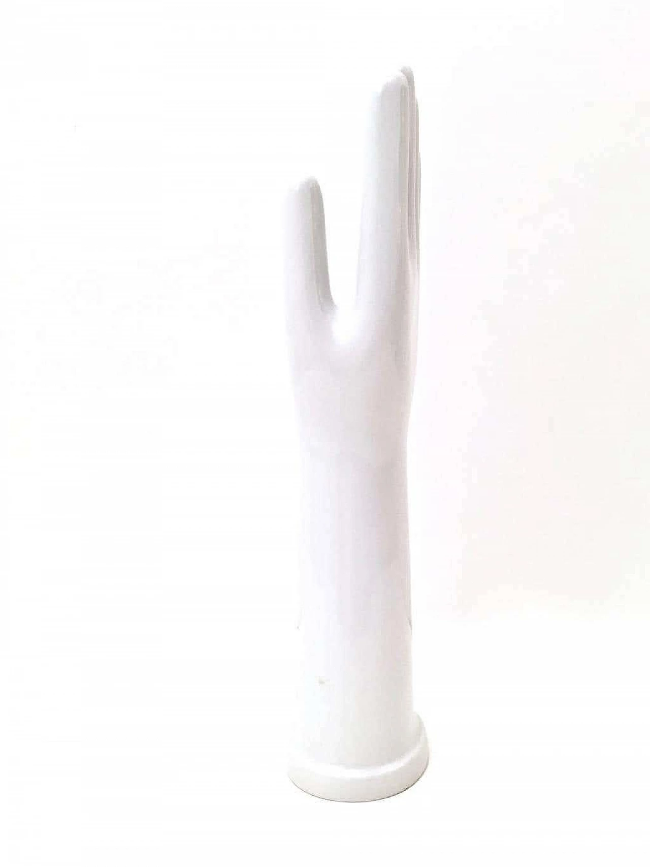 Rosenthal enamelled porcelain glove mould, 1970s 8