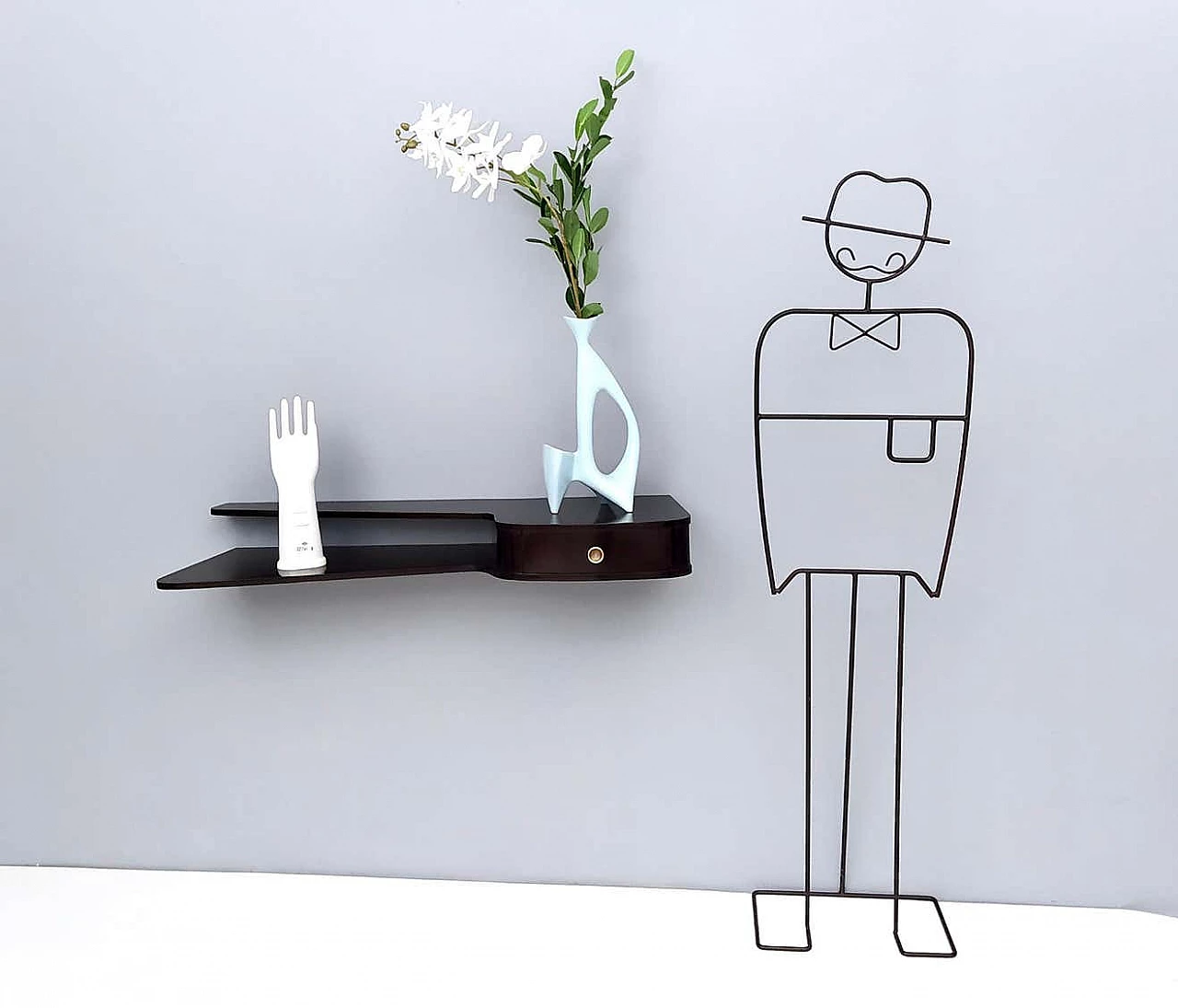 Rosenthal enamelled porcelain glove mould, 1970s 11