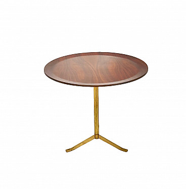 Round coffee table by Osvaldo Borsani for Arredamenti Borsani, 1950s