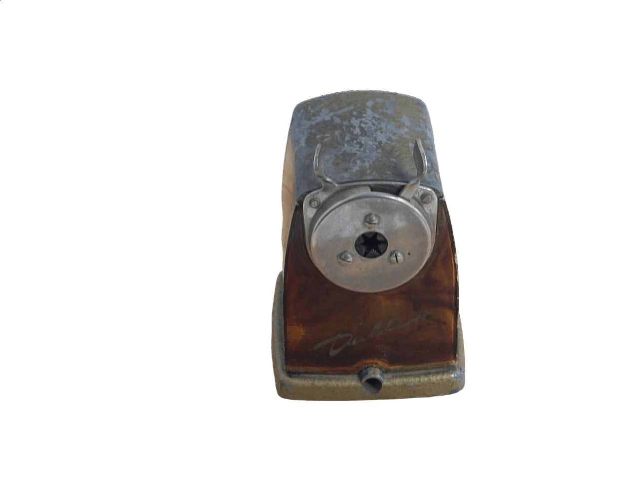 Iron and plastic pencil sharpener by Dablett, 1950s 12
