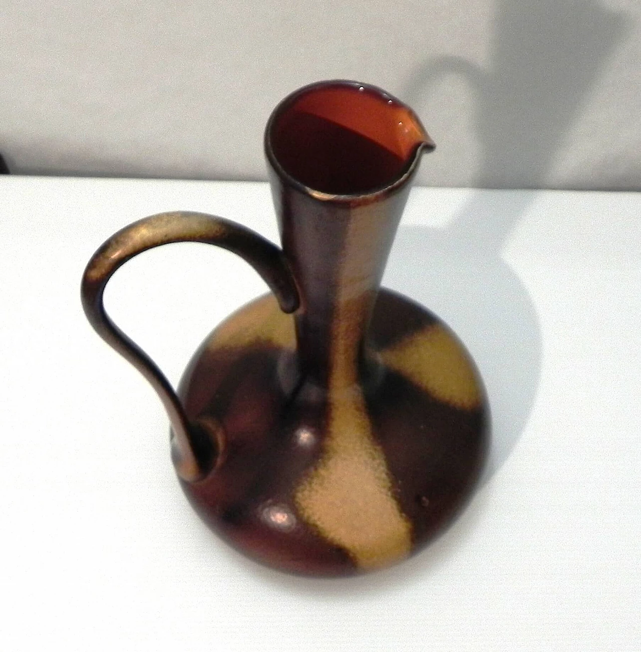 Glass pitcher in the style of Gunnar Nylund for Rörstrand, 1970s 4