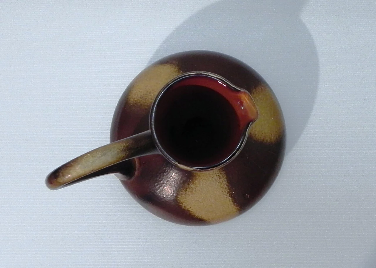 Glass pitcher in the style of Gunnar Nylund for Rörstrand, 1970s 5
