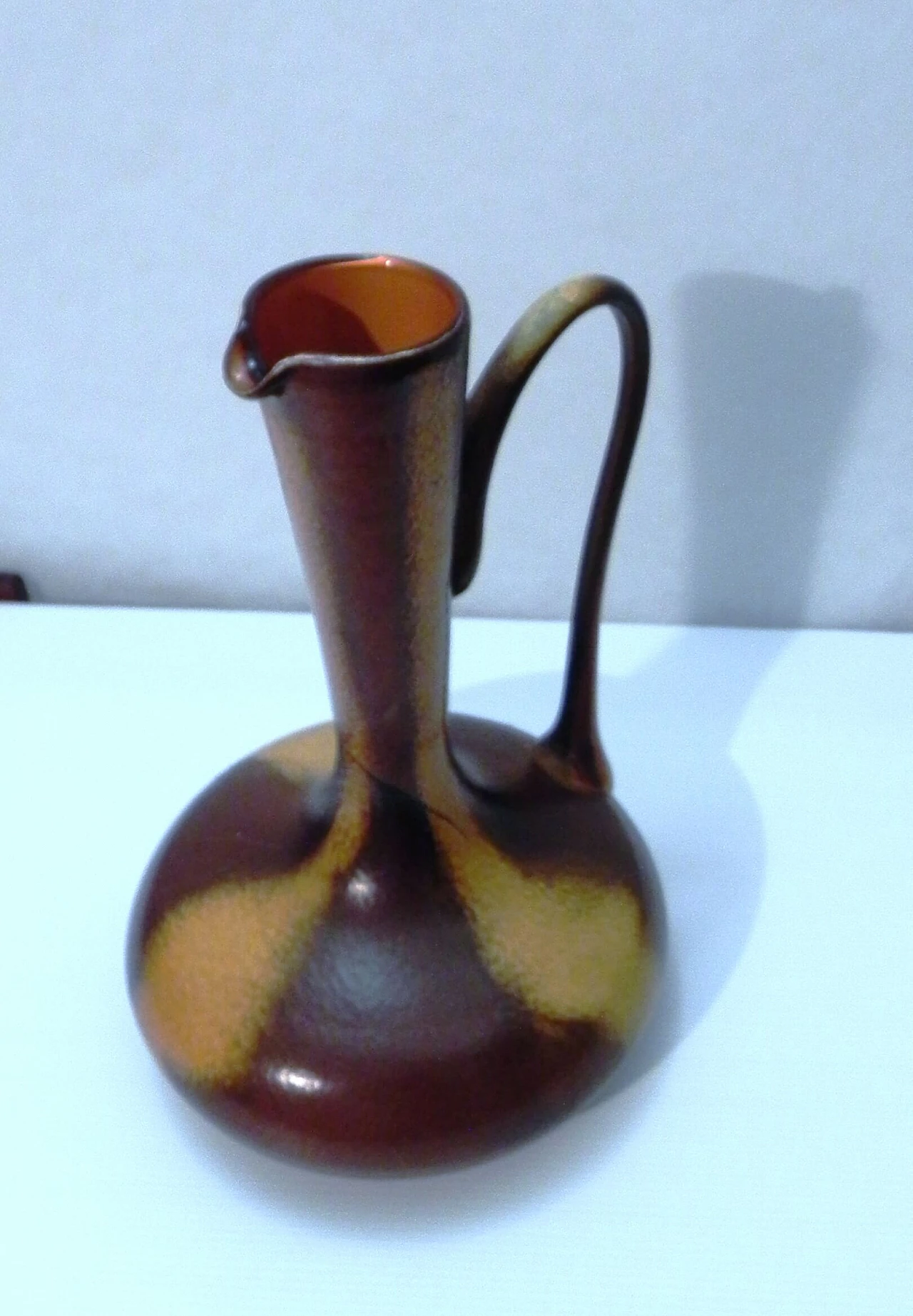 Glass pitcher in the style of Gunnar Nylund for Rörstrand, 1970s 8