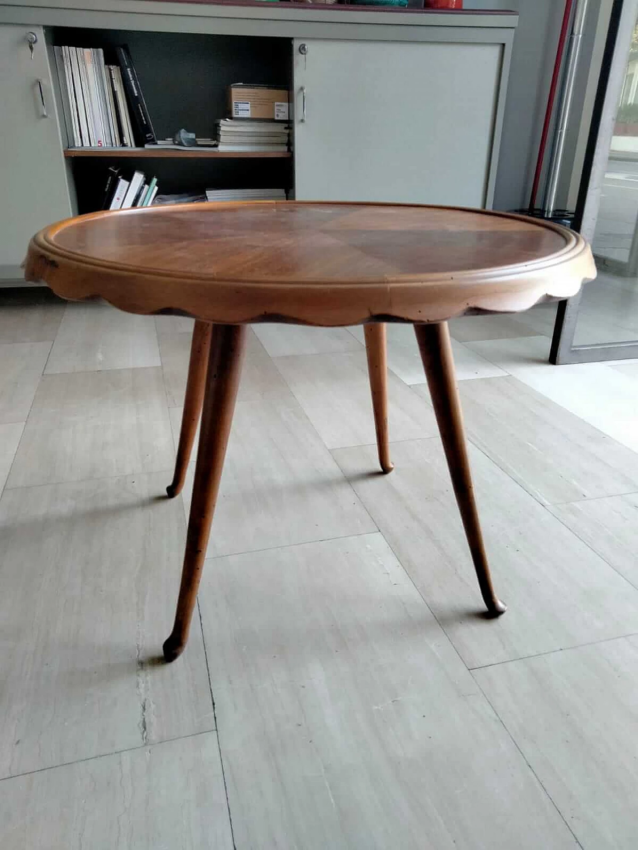 Wooden coffee table by Paolo Buffa, 1955 1