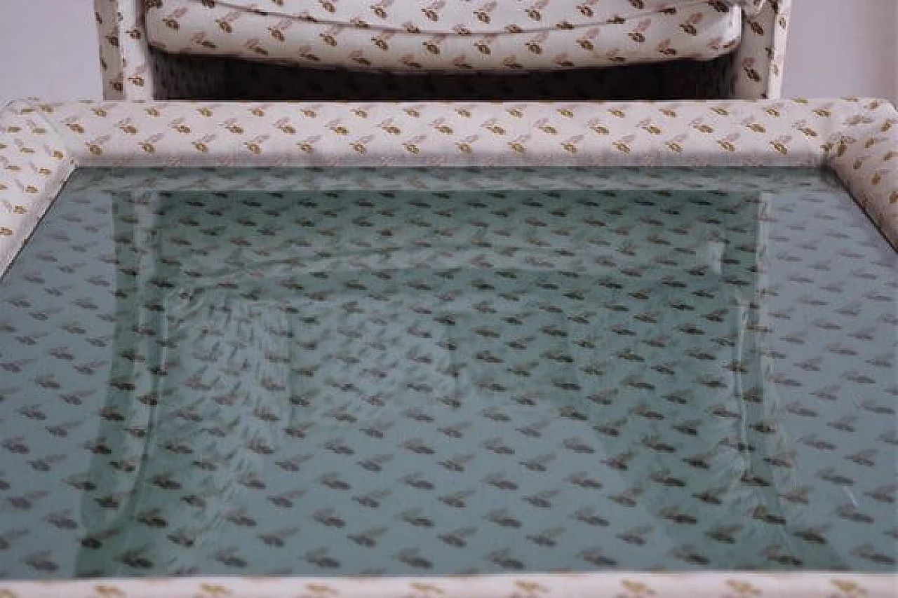 3 Armchairs and side table in the style of Mario Bellini for B&B, 1970s 9