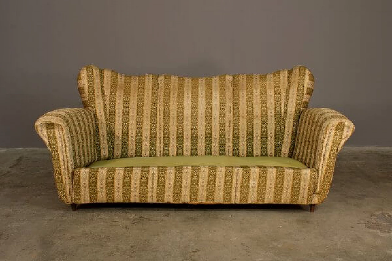 Three seater sofa and armchair, 1950s 25