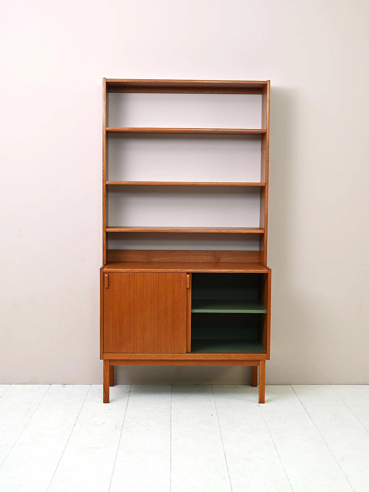 Libreria con piccola credenza di Bertil Fridhagen per Bodafors, anni '60 3