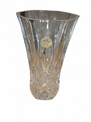 RCB crystal vase, 1980s