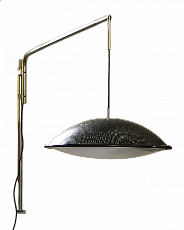 Lampada da parete allungabile di Franco Mirenzi per Valenti, anni '70