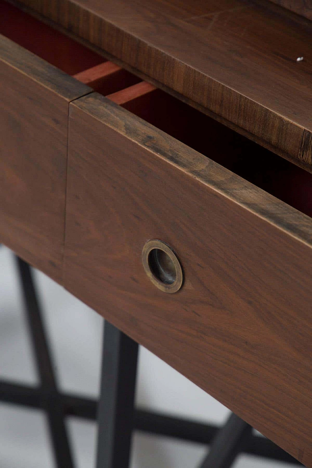 Credenza in legno, metallo e cristallo di Banfi, Belgioioso e Peressutti, 1941 8