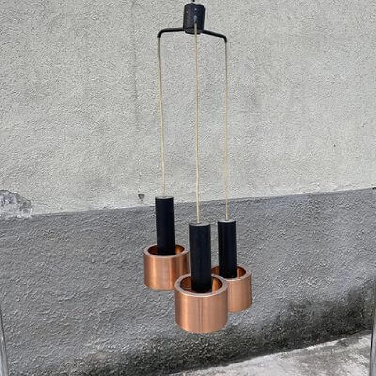 1223 Pendant lamp by Stilnovo Milano, 1950s 1