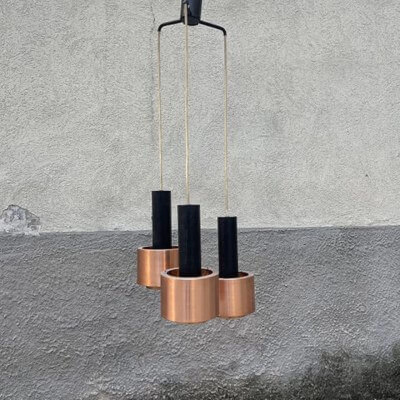 1223 Pendant lamp by Stilnovo Milano, 1950s 2