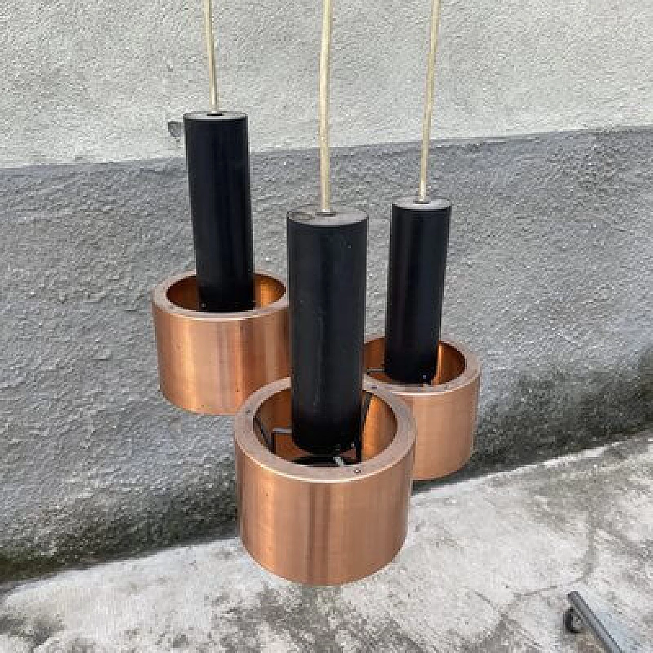 1223 Pendant lamp by Stilnovo Milano, 1950s 3