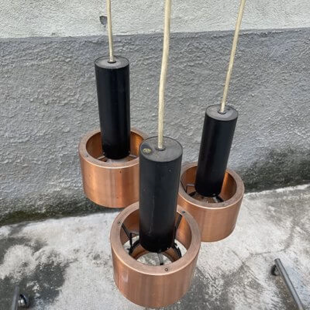 1223 Pendant lamp by Stilnovo Milano, 1950s 4