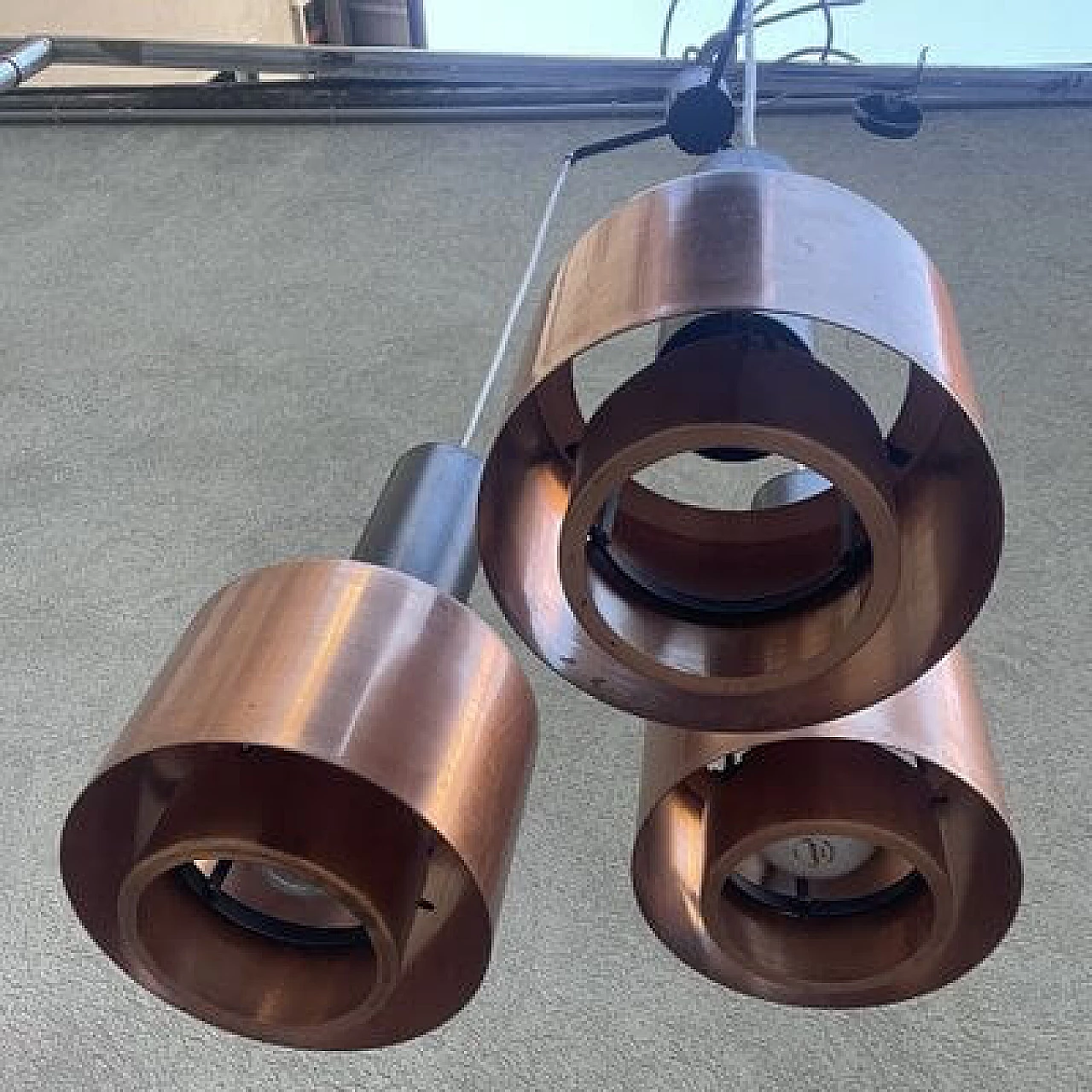 1223 Pendant lamp by Stilnovo Milano, 1950s 6