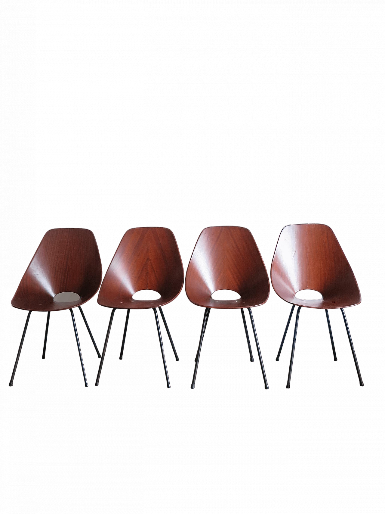 4 Medea chairs by Vittorio Nobili for Fratelli Tagliabue, 1950s 20