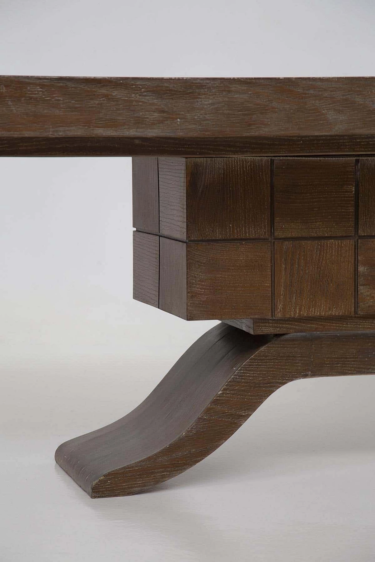 Tavolo in legno attribuito a Guglielmo Ulrich, anni '50 5