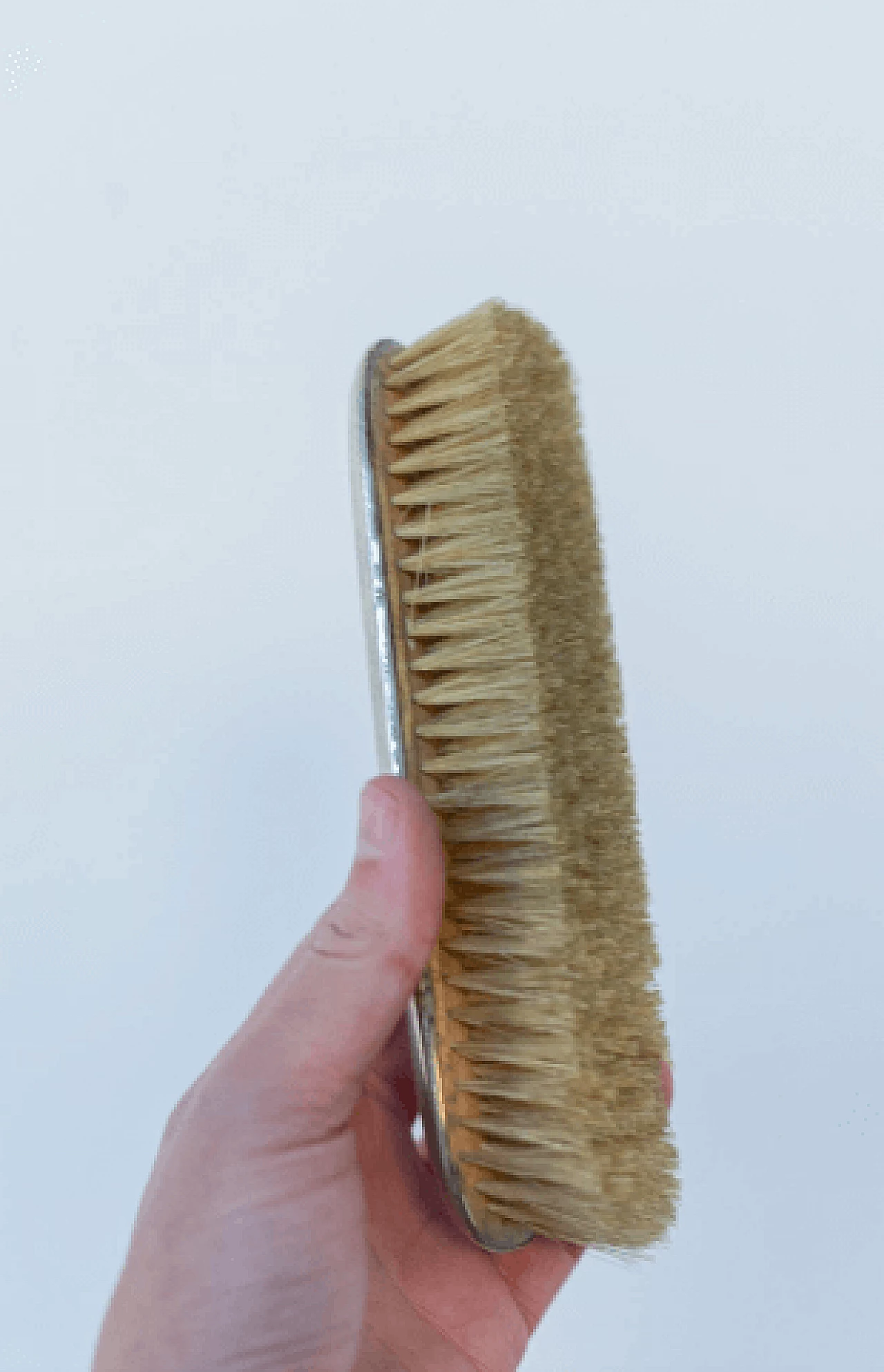 5 Spazzole e specchio in argento, anni '30 11