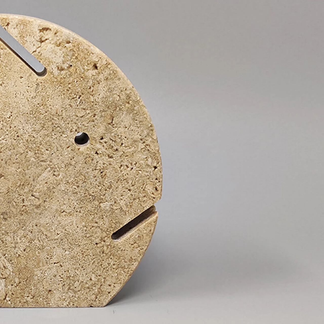 Travertine fish sculpture by Enzo Mari for F.lli Mannelli, 1970s 6