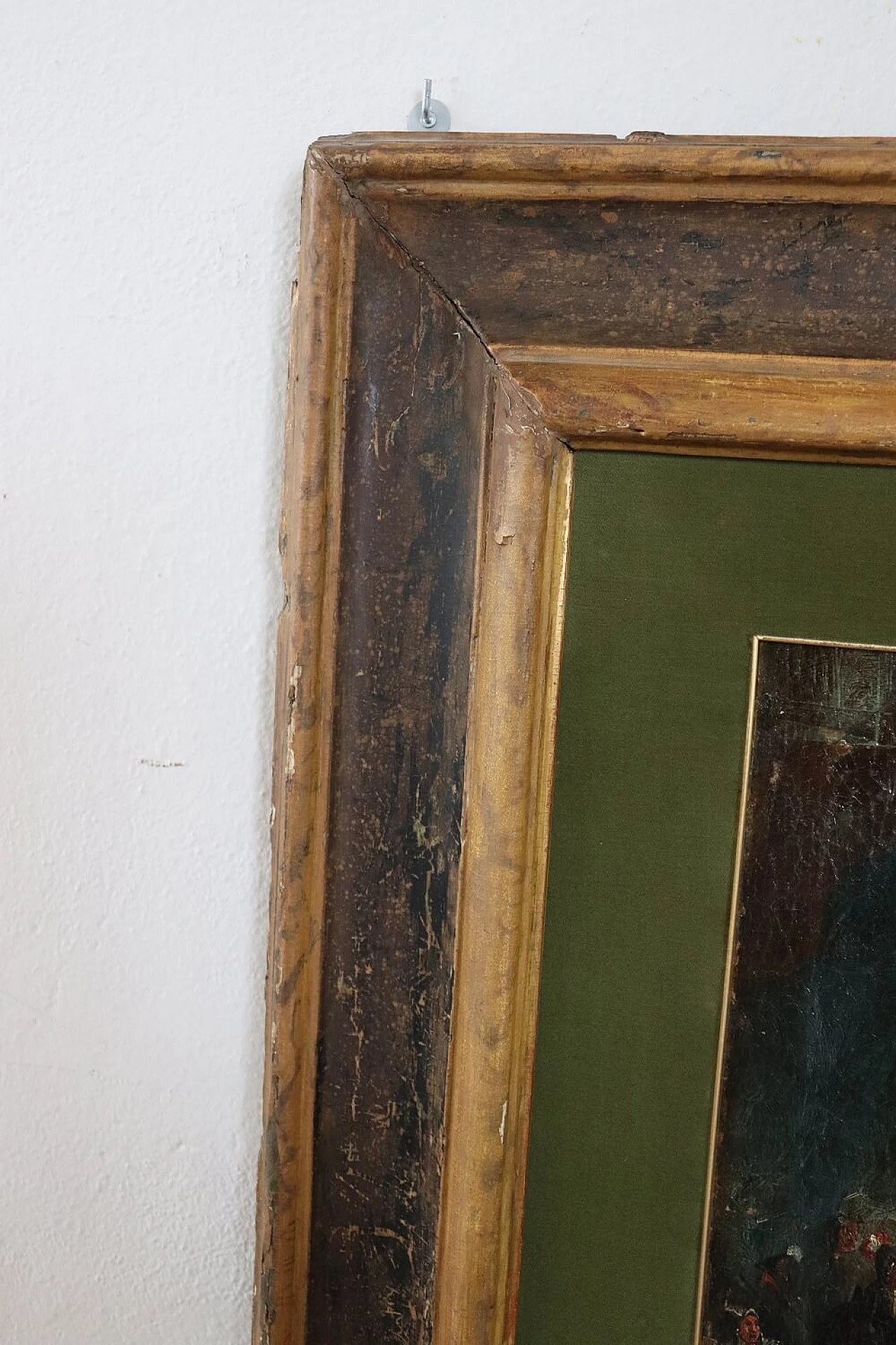 Battle, oil painting on canvas, second half of the 17th century 13