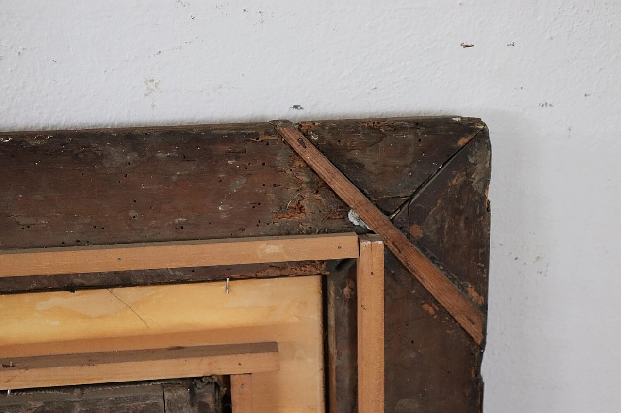 Battle, oil painting on canvas, second half of the 17th century 15