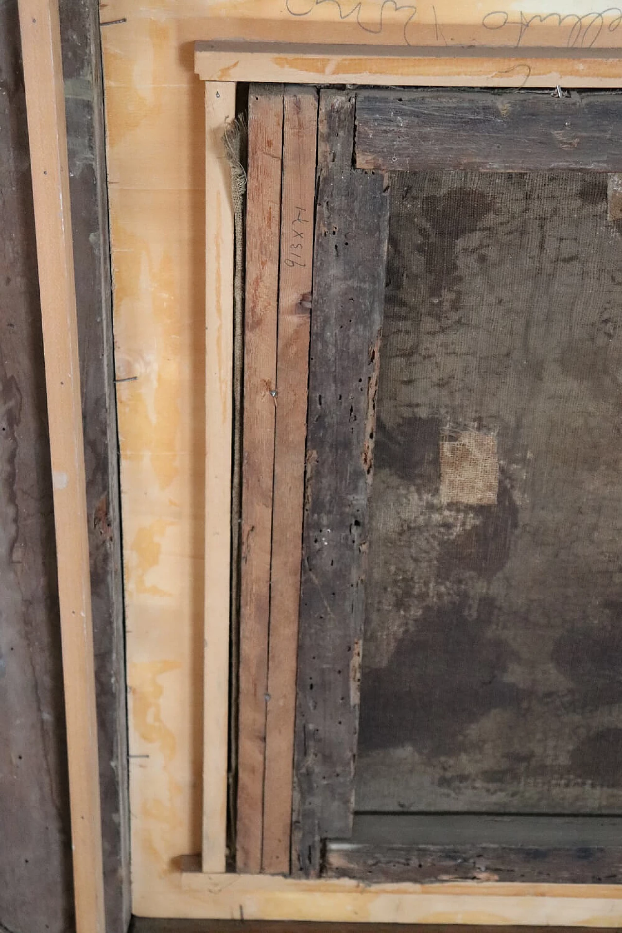 Battle, oil painting on canvas, second half of the 17th century 16