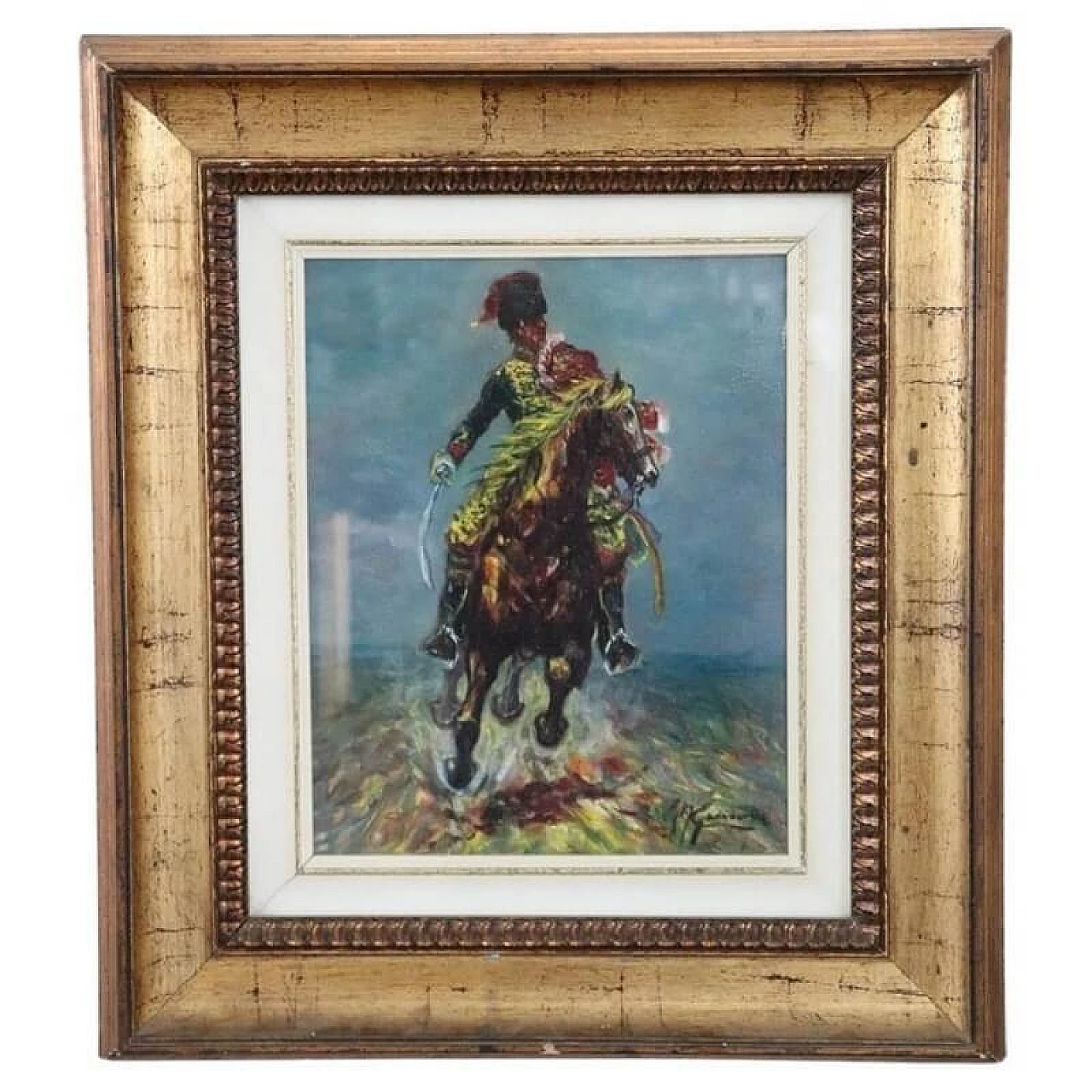 Giovan Francesco Gonzaga, L'ussaro, dipinto a olio su tela 1