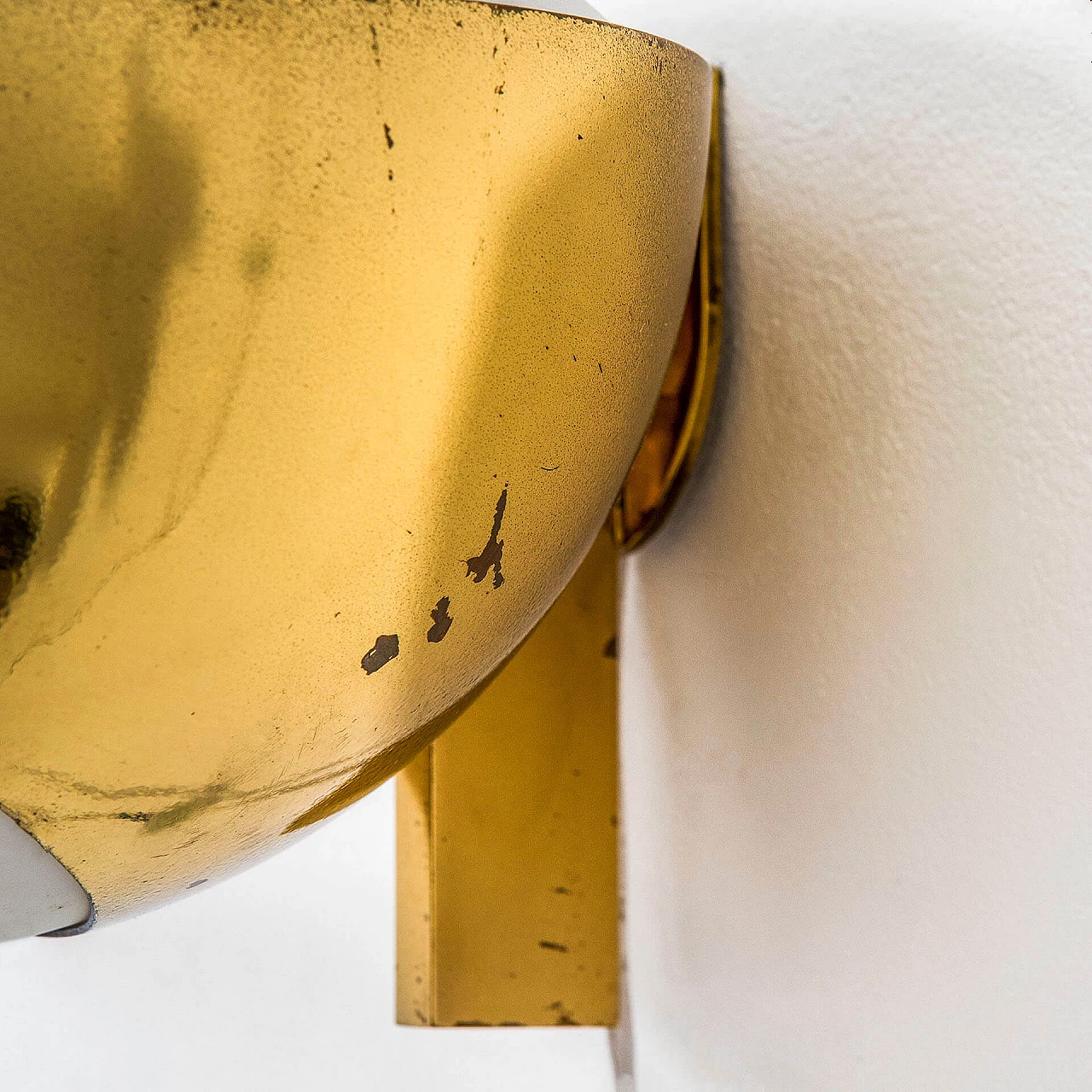 Pair of 1963 model wall lamps in brass by Max Ingrand for Fontana Arte 5