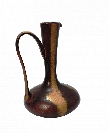 Brocca in vetro nello stile di Gunnar Nylund per Rörstrand, anni '70