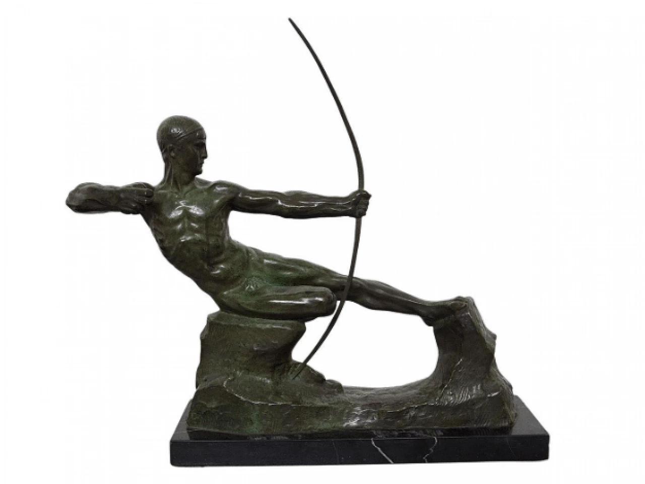 Victor Demanet, Hercules, scultura in bronzo, 1925 1
