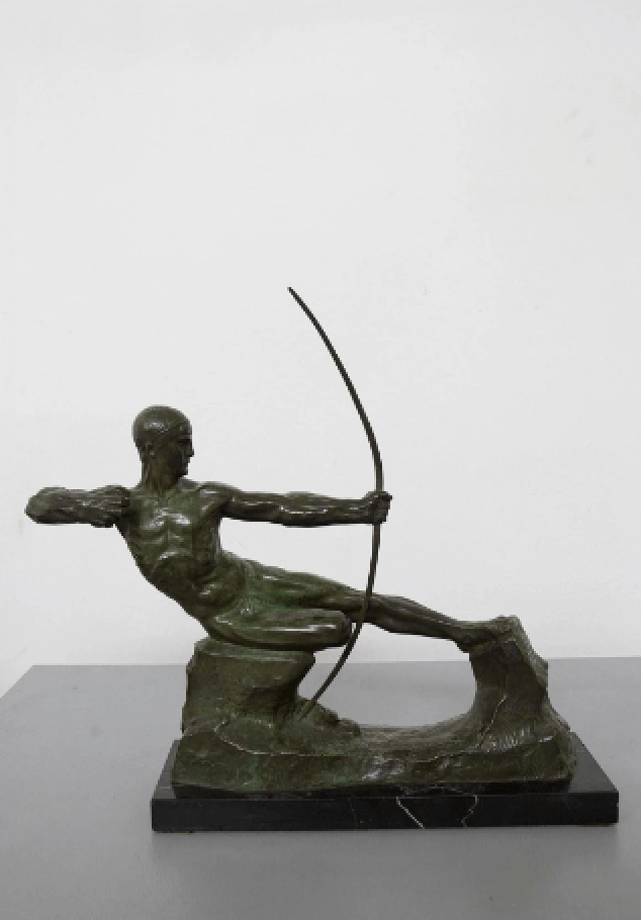 Victor Demanet, Hercules, scultura in bronzo, 1925 3