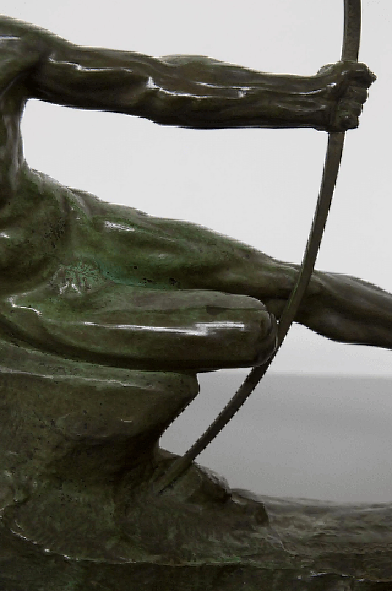 Victor Demanet, Hercules, scultura in bronzo, 1925 4