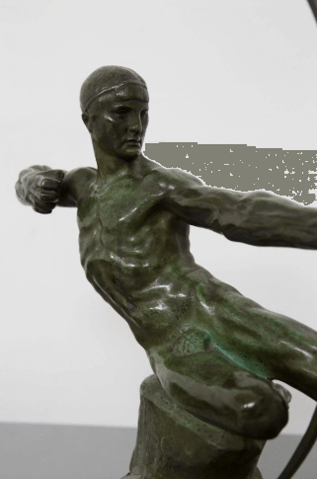 Victor Demanet, Hercules, scultura in bronzo, 1925 5