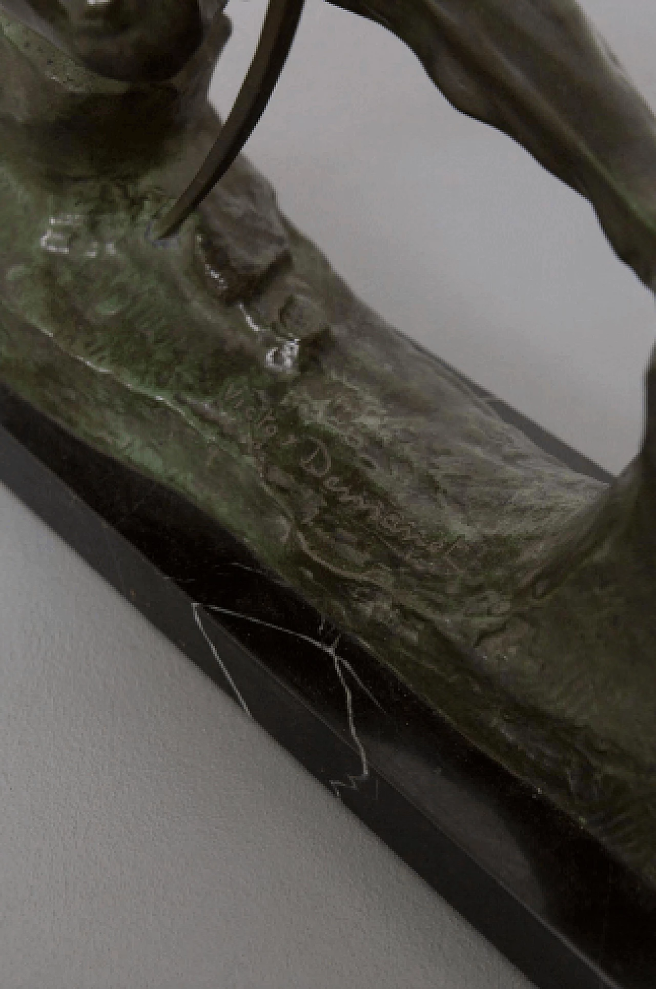 Victor Demanet, Hercules, scultura in bronzo, 1925 6