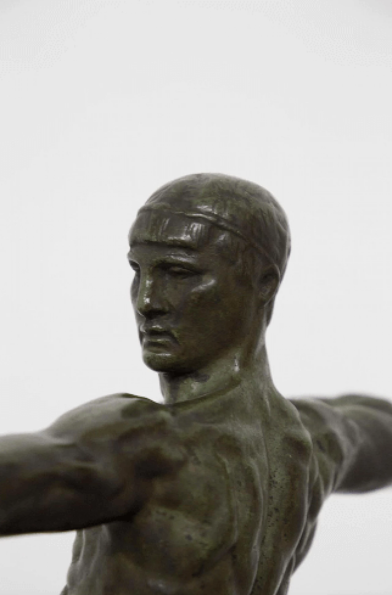 Victor Demanet, Hercules, scultura in bronzo, 1925 8