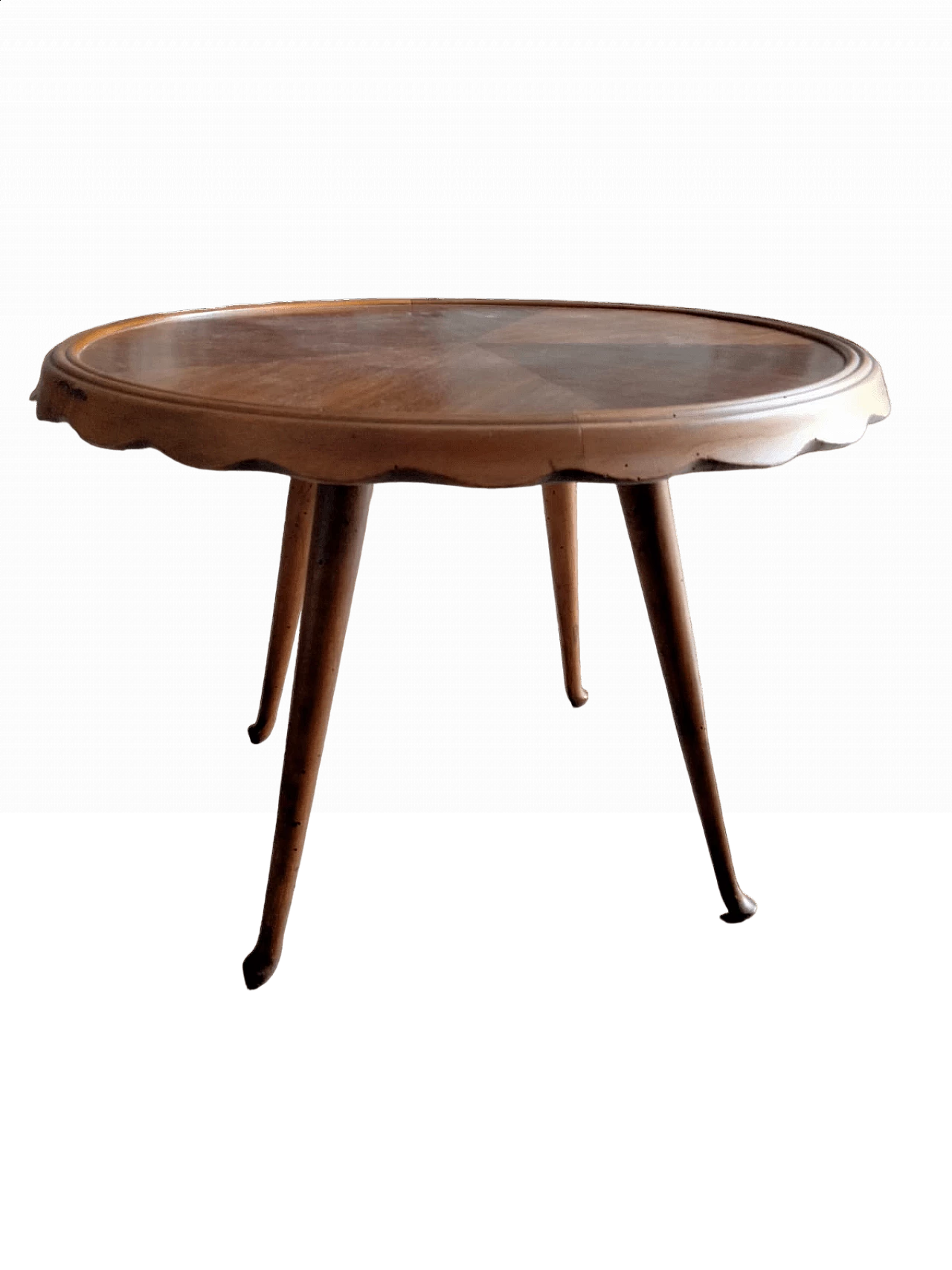 Wooden coffee table by Paolo Buffa, 1955 8