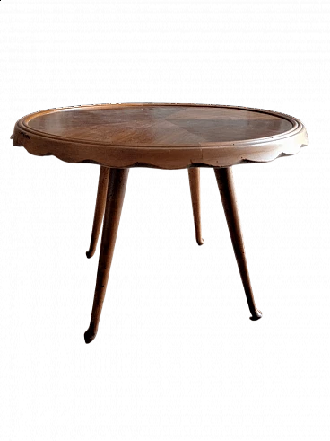 Wooden coffee table by Paolo Buffa, 1955