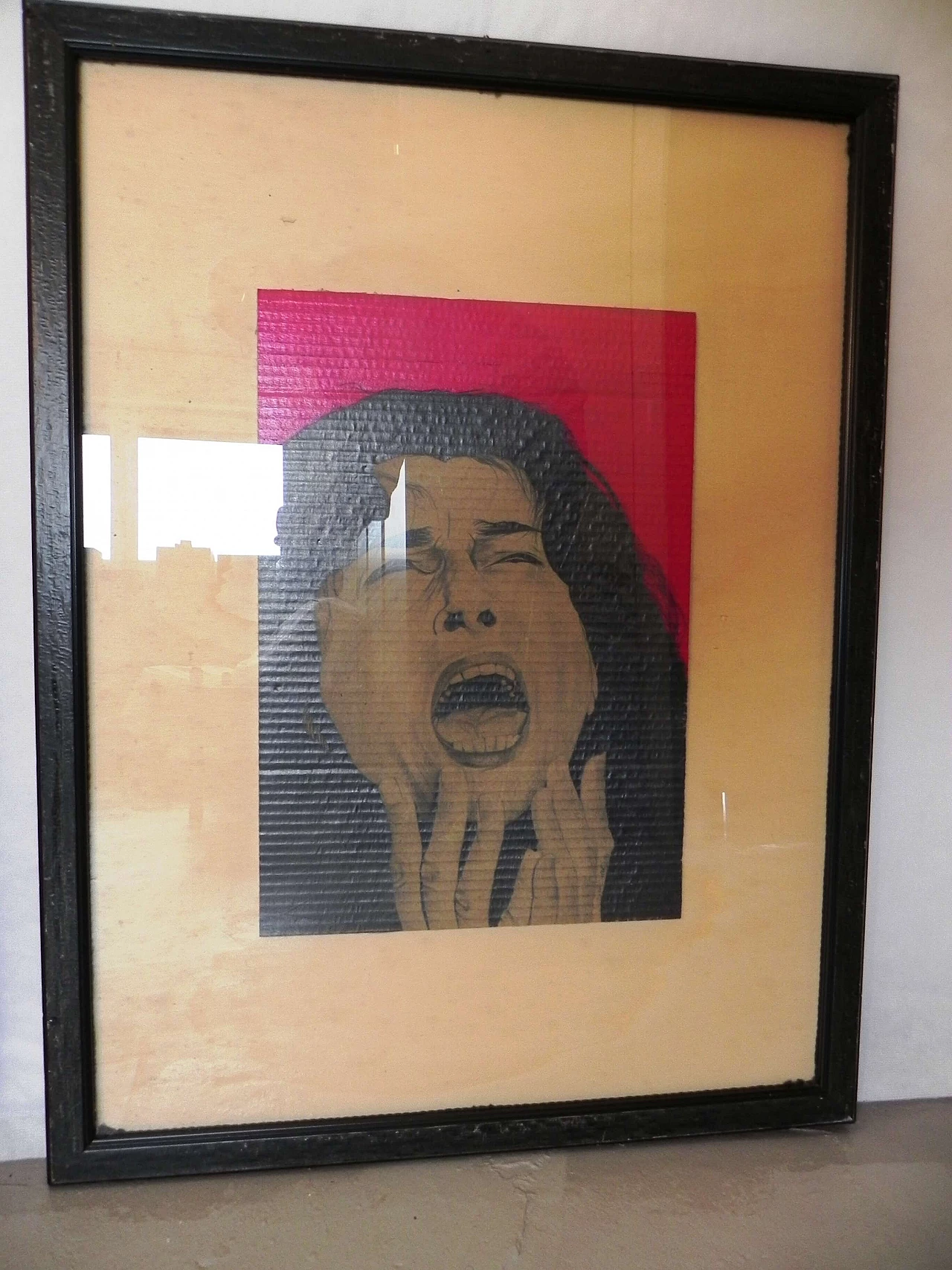 3 Paintings of Anna Magnani by David Parenti, 1980s 5