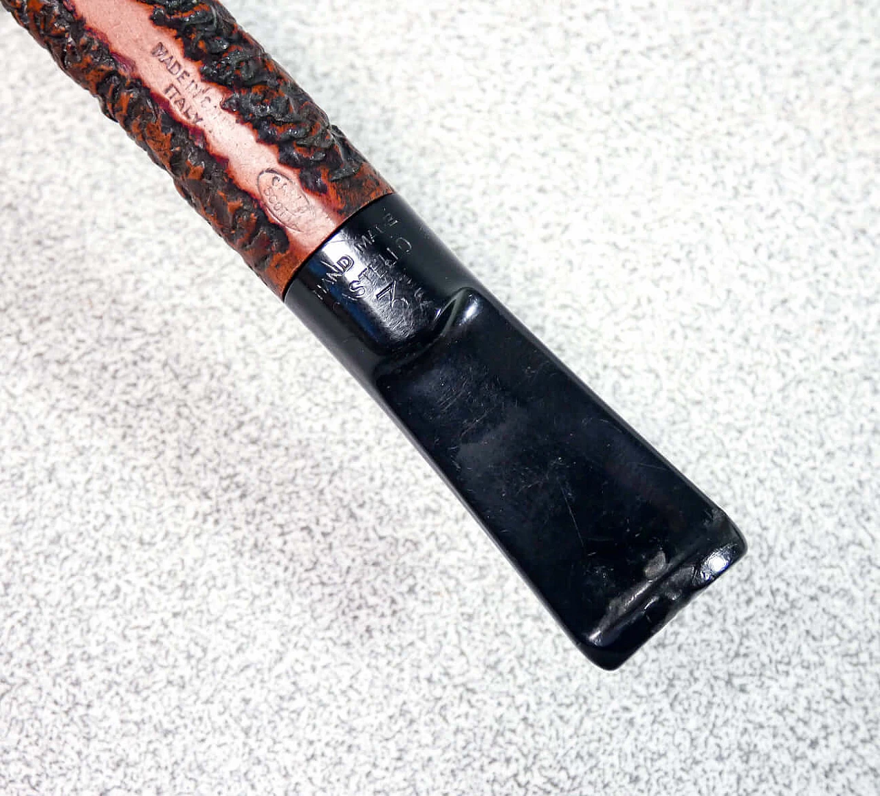 Pipa Castello SS 75 fatta a mano di Carlo Scotti, anni '50 8