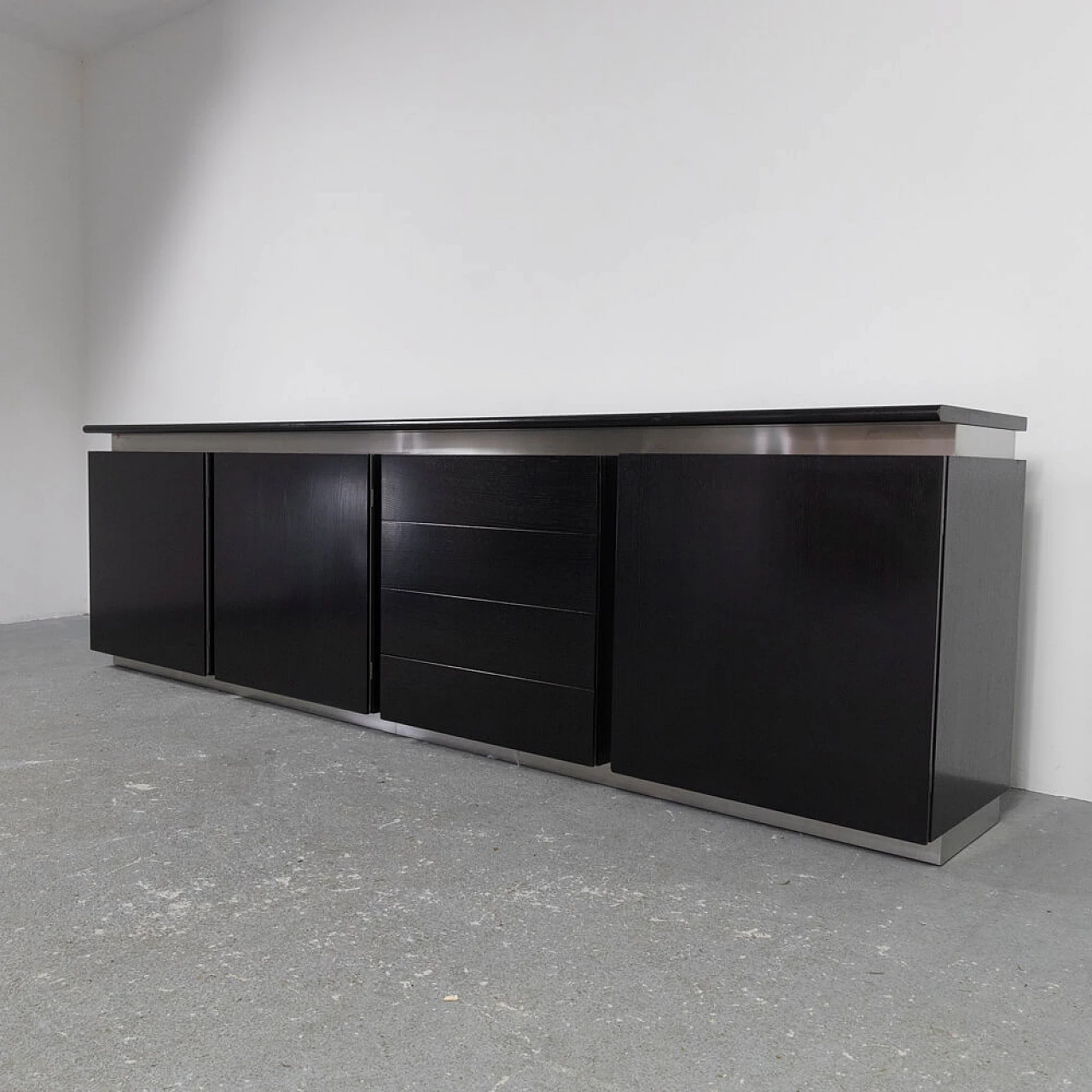 Credenza a 3 ante serie Parioli di Acerbis, anni '70 1