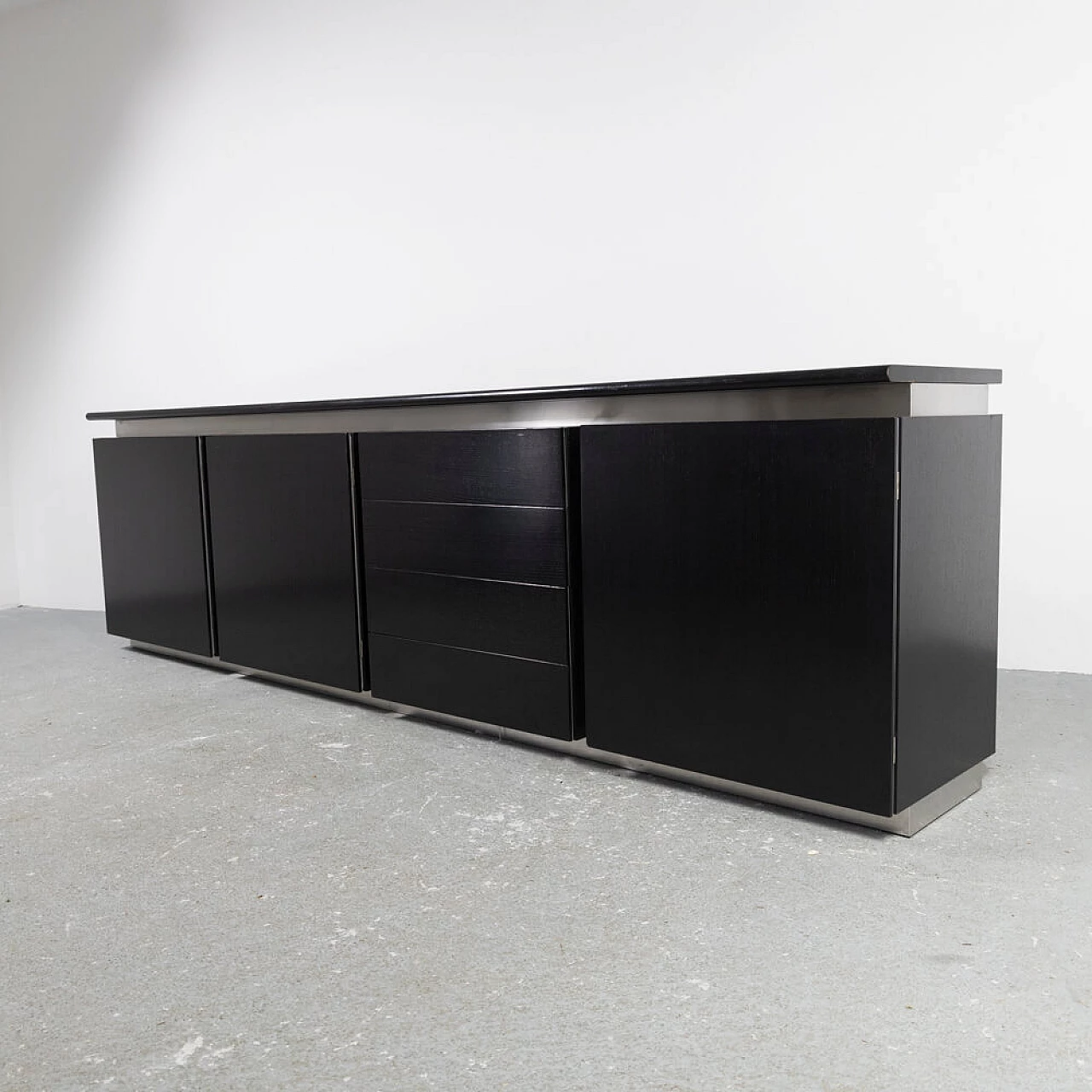 Credenza a 3 ante serie Parioli di Acerbis, anni '70 6